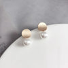 Minimalist Simple Small Round Pearls Earrings Ears Clip White simulation Pearls Clip on Earrings No Piercing For Women Lady - Image 6