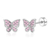 Butterfly and Heart Stud Piercing Earrings in Multiple Motifs - Image 18