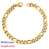 Stainless Steel Couple Men/Woman Bracelets Curb Cuban Link Chains On Hand Rock Bracelet Wrist Jewelry Gifts - Image 31