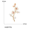 Enamel Plum Blossom Pin for Women Unisex Pearl Branch Brooch Office Party Friend Gifts Jewelry Accessories - Image 13