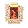 Bohemian Style Colourful Seed Glass Beads Charm Pendant, Religious Jesus Virgin Mary Jewelry Necklace Bracelet Supply - Image 29