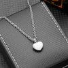 Delicate Heart Memorial Urn Pendant Stainless Steel Cremation Jewelry for Human Ashes, Eternal Keepsake Necklace for Loved One - Image 6