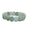 Multi-Faceted 10 x 14 mm Beaded Bracelet in Mixed Stone Colors - Image 9
