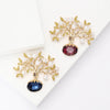 Enamel Fortune Tree Brooches for Women Unisex Pearl Plant Pins Casual Party Accessories Gifts Friends Decoration - Image 2