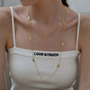 Double Layer Titanium Steel with Electroplating, Stackable Pig Nose Necklace, Long Light Chain, Sweet Style Gift - Image 7