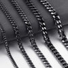 Hip Hop Width 3/5/7/9MM Cuban Link Stainless Steel Chains Necklace for Men Basic Simple Rapper's Choker on Neck Jewelry - Image 7