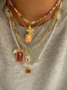 5PCS Charm Bohemian Sea Star Pendant Irregular Gravel Beads Clavicle Chain Women's Necklace Holiday Jewelery Accessories - Image 1