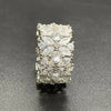 Flower Cube Zirconia Ring Jewelry, European and American Niche Attends Banquet Shining Wedding Accessories - Image 5
