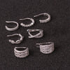 1pc Ear Clips without Piercing Cz Ear Cuff Conch Earrings for Women Female Cartilage Helix Conch Fake Piercing Jewelry - Image 4