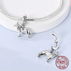 Silver Dog Charms French Bulldog Poodle German Shepherd Beagle Dachshund Pendants Fit Bracelets DIYJewelry Gift - Image 5