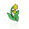 Cartoon Flower Enamel Pin Lapel Brooch Rose Star Flare Violet Peach Blossom Peony Lotus Rose Osmanthus Badge Jewelry Friend Gift - Image 23