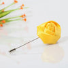Men Boutonnieres for Wedding Groom Corsage Lapel Pins Ribbon Roses Flower Mensuit Buttonhole Brooch Marriage Accessories - Image 21