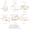 Stainless Steel Layered Pearl Flower Zirconia Back of Hand Chain Finger Bracelet Jewelry - Image 6