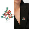 Christmas Rhinestones Star Tree Brooches for Women Unisex Classic Corsage Pins Office Party Friend Gifts Jewelry Accessories - Image 6