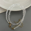 Mulit-cut Glass Crystal Irregular Beaded Choker Necklace for Women Triangle Transparent Female Collar Neck Jewelry - Image 9