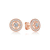 Infinity and Heart Stud Piercing Earrings with Crystal Accents - Image 20