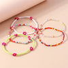 5Pcs/Set Handmade Flower Beads Anklets for Women Summer Beach Ankle Bracelets Foot Leg Chain Girls Holiday Jewelry Gifts - Image 4