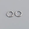 Minimalist Circle Hoop Earrings in Multiple Sizes - Image 8