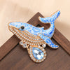 Baroque Rose, Pumpkin, Reindeer, and Whale Design Brooches for Men and Women, Jewelry and Accessories - Image 19