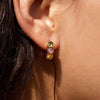 Sweet Colorful Zircon Necklace Earring Bracelet Set For Women Gold Pvd Plated Stainless Steel Jewelry - Image 3