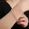 Adjustable Tennis Bracelet For Women Iced Out Zircon Couple Bracelet On Hand Gift To Friends Wedding Jewelry - Image 2