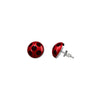 Miracle Girl Ladybug Reddy Tikki Earrings Peach Pink Elf Treasure Earrings Cartoon Peripheral Jewelry - Image 1