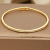 Design Crystal Letter Bangles&bracelets for Women Jewelry Zirconia Cross Geometric Bangles Accessories - Image 9