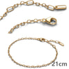 Heart Bow Pendent Necklace Silver Golden Diamond Gem Adjustable Chain Bracelet Rings Earrings Jewelry Set Gift - Image 22