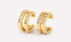 Butterfly/Star Shape No Piercings Clip Earrings For Women Single Multilayer Shine Zircon Ear Cuff Jewelry - Image 22