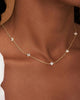 Silver/ Gold Plated Cubic Zirconia Necklaces for Women Necklace Choker Necklace Christmas Gift For Women - Image 4