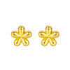 Tiny Minimalist Silver Plated Korean Mini Small Flower Stud Earrings for Women Teens Temperament Daily Wear Ear Piercing Jewelry - Image 6