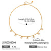 Gold Rhombus Pendant Y Body Chain Necklace Gold Plated Stainless Steel Charm Necklace Jewelry - Image 7