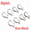 20pcs 15x10mm Silver Plated Bronze Rose Gold 6 Colors Earring Hooks Wire Settings Base Settings - Image 12