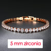 Hip Hop Iced Out 3/4/5mm Crystal Tennis Bracelet for Men Punk Zirconia Men's Chain on The Hand Streetwear Jewelry - Image 8