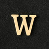 26 English Letter Brooches Gold-Color Metal Letter Pins Suit Shirt Collar Lapel Badge Jewelry Simple Clothing Accessories - Image 13