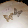 Rinhoo Full Zircon Wings Silver Color Butterfly Brooch For Women Rhinestone Insect Lapel Pins Animal Badge Jewelry - Image 3