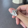 Silver Open Finger Ring Punk Heart Irregular Geometric Stackable For Women Girl Jewelry Gift - Image 41