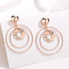 Zircon Water Drop Earrings For Women Silver Color Long Dangle Hanging Earring Female Wedding Ear Jewelry Gift - Image 9