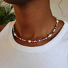 Ywzixln Bohemian Colorful Beads Chain Necklaces White Heart Pendant Jewelry For Women Valentine's Accessories - Image 3