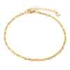 Stainless Steel Link Chain Anklet Gold Color Bracelet For Women Barefoot Beach Leg Chain Summer Jewelry Gift 23.5cm Long - Image 7
