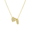 Gold Color Tiny Heart Dainty Zircon Initial Necklace Customizable Letter Name Choker Pendant for Women Birthday Party Jewelry Gi - Image 7