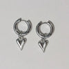 Punk Long Heart Star Pendant Earrings For Women Simple Geometric Circular Ear Buckle Jewelry Gift - Image 12