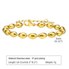 Chunky Stainless Steel Link Chain Bracelet in Gold-Tone - Image 10