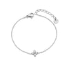 Delicate Lucky Four Leaf Clover Bracelet for Women Stainless Steel Simple Charm Jewelry Gold Plated - Image 9