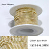 Glitter1.5mm-2mm Nail Chain Charm Claw Chain 3D Gold Silver Diamond Metal Parts Nail Pearls For Nail Chain Bulk Can Be Cut - Image 6