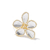 Women Transparent Flower Rhinestone Brooch Jewelry Elegant Crystal Brooches Pins Badges Plant Pin Gift - Image 3