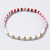 Colorful Tila Bead Bracelet with Contrasting Patterns - Image 7