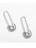 Minimalist Safety Pin Shape Leverback Earrings for Women U-shaped Gold Plated Lock Pendant Pierced Earring Jewelry Accessories - Image 8