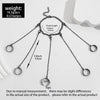 Punk Geometric Black Color Chain Wrist Bracelet Ring For Women Men Open Ring Silver Link Chain Girls Cool Design Jewelry - Image 4