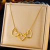 316 Stainless Steel Golden Minimalist Heart Necklace For Women Girl Jewelry Valentine's Day Gift Joyas - Image 5